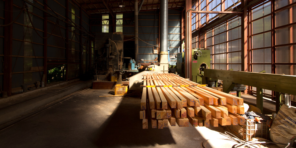 製材所風景